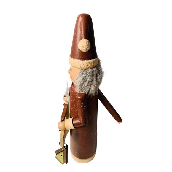 Vintage 15” Workbench Folk Art ‘The Children Were Nested’ Wooden Nutcracker 2003 - Picture 5 of 10